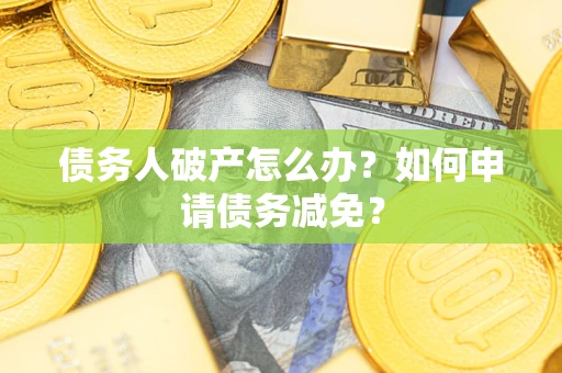 北京债务人破产怎么办？如何申请债务减免？