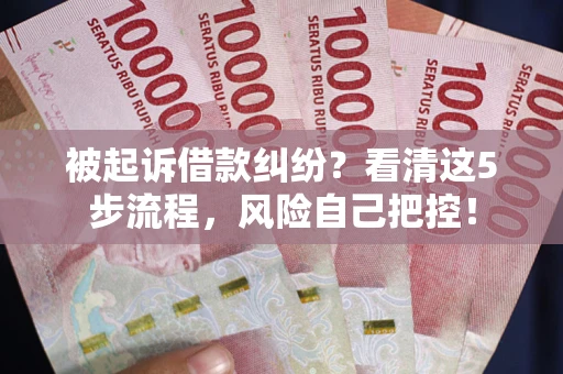 北京被起诉借款纠纷？看清这5步流程，风险自己把控！