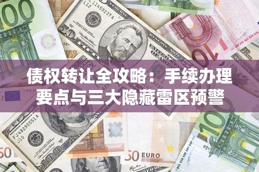 北京债权转让全攻略：手续办理要点与三大隐藏雷区预警