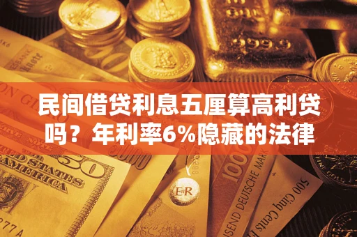 北京民间借贷利息五厘算高利贷吗？年利率6%隐藏的法律风险全解析