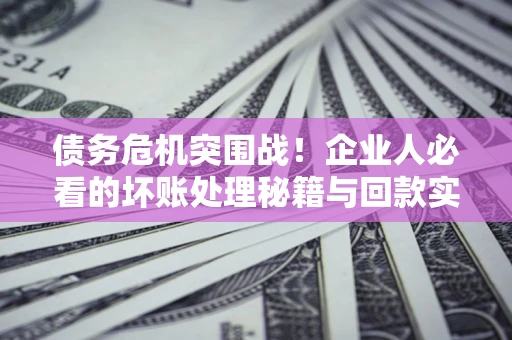 北京债务危机突围战！企业人必看的坏账处理秘籍与回款实战指南
